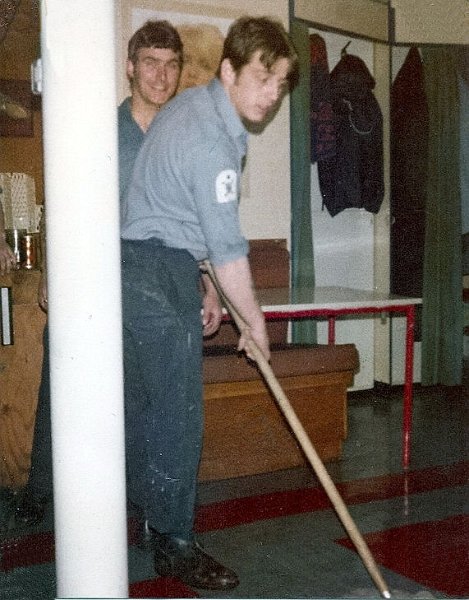 Ian (Yorkie) Brooks front, Brummie in the background 1979.JPG - Ian (Yorkie) Brooks front, Brummie in the background 1979